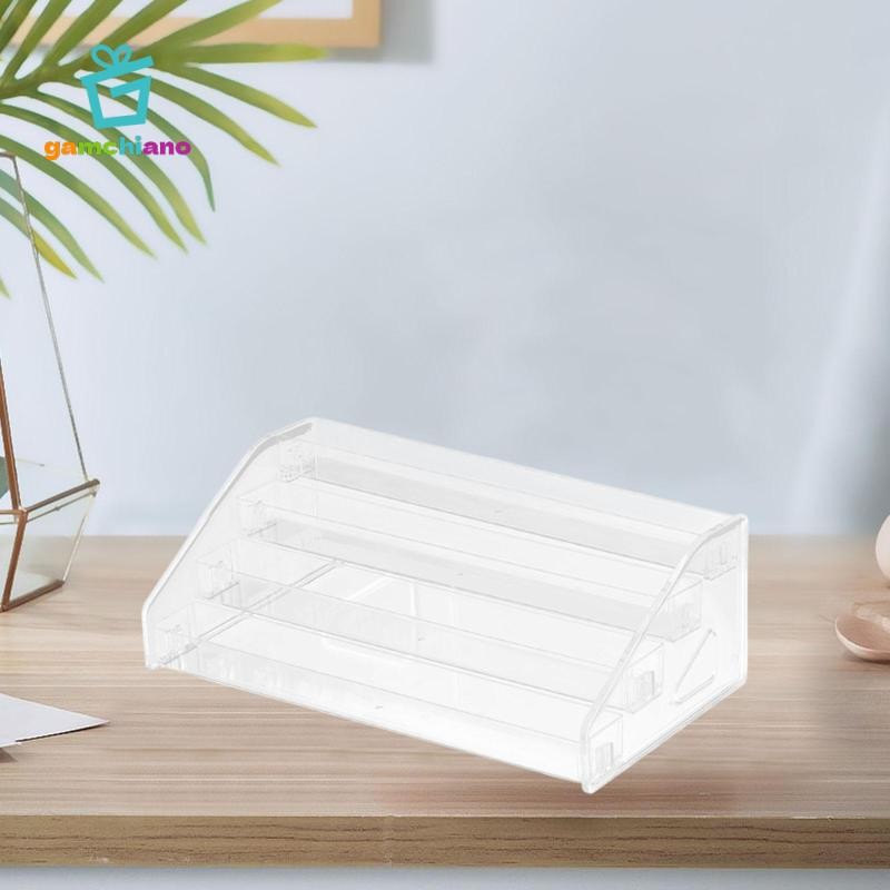 Gamchiano Acrylic Kệ Bảo Quản Để Bàn Hộp Tủ Đa Năng 1 / 64 Đồ Chơi Ô Tô Trưng Bày Cho Nhân Vật Hành Động Thủ Công Văn Phòng