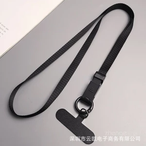Điện Thoại Di Động Dây Treo Cổ Dây Nam Nữ ins Kẹp Ốp Lưng Điện Thoại Đa Năng Băng Thông Rộng Sáng Tạo Khóa Trượt Dây Xích Thời Trang