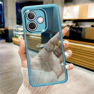 Ốp Lưng Cho OPPO A5 Pro 5G Vỏ Trong Suốt Mỏng Màu Nguyên Chất Mới OPPO A5Pro OPPOA5 Pro Vỏ Điện Thoại Mềm Trong Suốt Chống Sốc Có Ống Kính Bảo Vệ Camera
