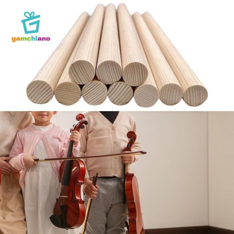 10x Bài Âm Thanh Cho 3 / 4 4 / 4 Chất Lượng Tiếp Liệu Bằng Gỗ Luthier Dụng Cụ Sửa Chữa Phần Chuyên Nghiệp Violin