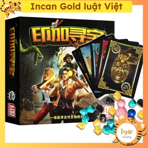 Boardgame Incan Gold Truy Tìm Kho Báu Tigar