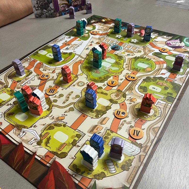 Boardgame Zoo Vadis - Cuộc Đua Động Vật có Luật Việt Tigarboardgame