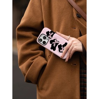 Ins Style Bowknot Rabbit Tương thích với Ốp điện thoại Apple 16 Pro Max 15 Pro 2 trong 1 14 Plus Niche 12 / 13 Pro Max 11 Vỏ bảo vệ chống sốc