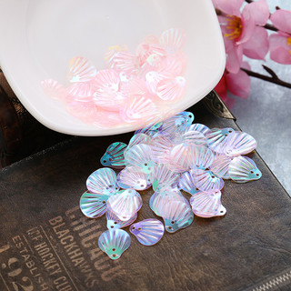 110 Miếng 1 Bộ 13 Mm Vỏ Kim Sa Lấp Lánh Tự Làm Kẹp Tóc Chất Liệu Hạt Phẳng Mẫu Giáo Sân Khấu Trang Phục Phụ Kiện Lấp Lánh