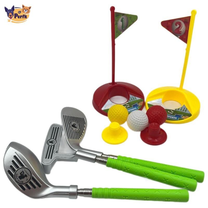 Bộ Golf Tập Đi Cho Bé 3 4 5 6 Tuổi Bé Trai Bé Gái Quà Tặng Sinh Nhật Giáo Dục Golf Bộ Đồ Chơi Cho Bóng Trong Nhà Đồ Chơi Sân Vườn Sân Sau