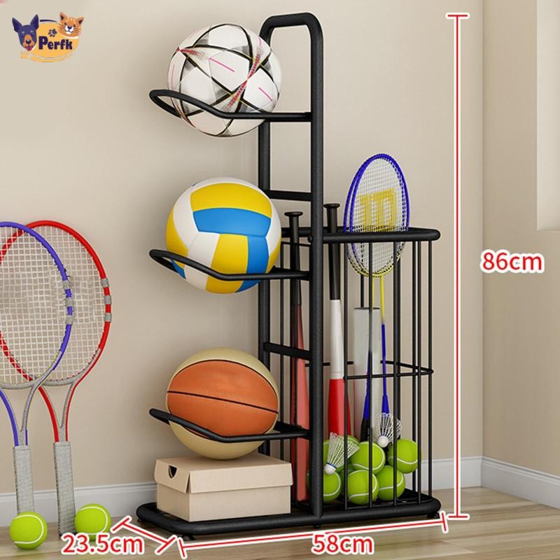 Thiết Bị Thể Thao Giá Để Đồ Bóng Rổ Giá Để Đồ Tự Do Bóng Bảo Quản Giá Đỡ Cho Bóng Rổ Bóng Đá Vợt