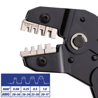 Dụng Cụ Uốn Tóc Cho PH2.0/XH2.54/2.8/3.0/3.96/KF2510/JST Terminal SN-2549S, Dây 0,08-1.0mm2/AWG28-18, Kìm Móc Dây