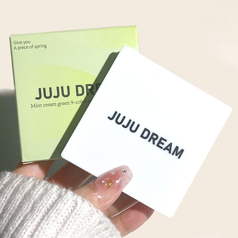 Juju Dream 9 Màu Xanh Phấn Mắt Mờ Lâu Dài Trang Điểm Mắt G6b8