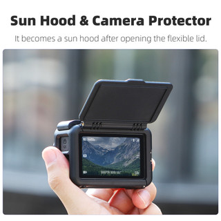 Dành Cho DJI Action 5 Pro / 4 / 3 Lồng Thỏ Mở Rộng Khung Ánh Sáng Lá Chắn Tấm Bảo Vệ Vỏ Chống Rơi Phụ Kiện Camera