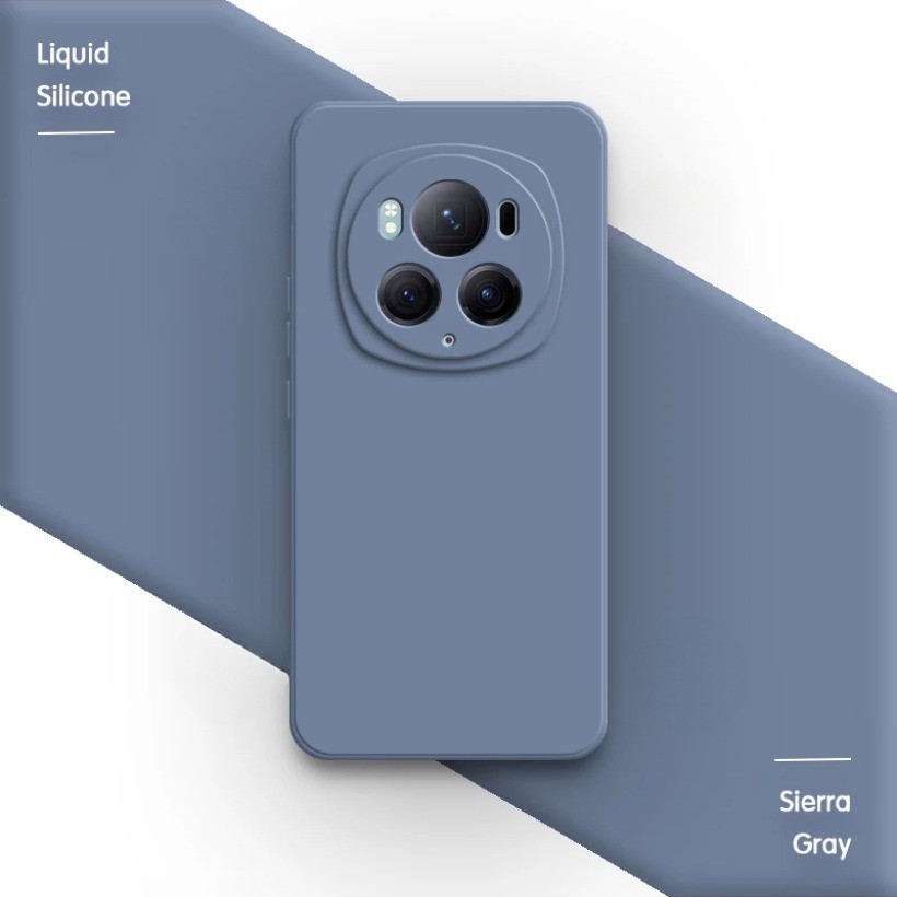 Ốp Điện Thoại Chính Hãng Cho Honor Magic 6 Magic6 Pro Lite Ultimate 6Pro 6Lite 5G Funda Vuông Silicon Lỏng Mềm Đơn Giản Ốp Lưng