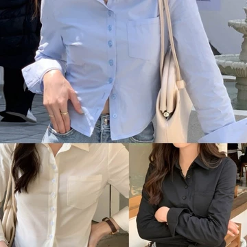 Áo kiểu áo sơ mi croptop áo kiểu áo nữ kiểu áo kiểu pháp áo kiểu cute áo sơ mi dài tay áo sơ mi cộc tay nữ áo sơ mi ôm