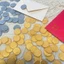 DELMER 10 Miếng Dán Sáp Con Dấu, DIY Tự Dính Lời Mời Cưới Dán, Sáng Tạo Tròn Vintage Cá Tính Phong Bì Miếng Dán Ngày Lễ Tình Nhân