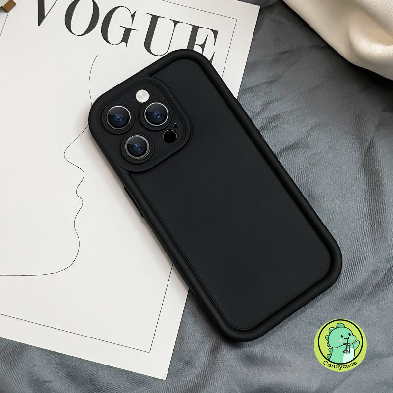 Ốp Lưng Cho Redmi Note 13 Pro Plus 5G Note 12 11 Pro 4G 5G Note 11S 10 10T 5G 9T Note 12 Turbo Cover Dễ Thương Đơn Giản Màu Kẹo Chắc Chắn Chống Sốc Mềm Khung TPU Vỏ Điện Thoại