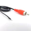 1.5m Tự Làm Sửa Chữa Dây 2pin Xe Rca Nam Đỏ Đen Trắng Đầu Nối Âm Thanh Cáp Đơn Loa Video Nối Dài Dây Dẫn VNK3