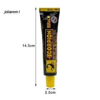 Jo1 30ml Gel giảm đau cơ bắp Tác dụng nhanh Thuốc mỡ bọ cạp không gây kích ứng Làm mới Massage Giảm đau Gel cho gia đình