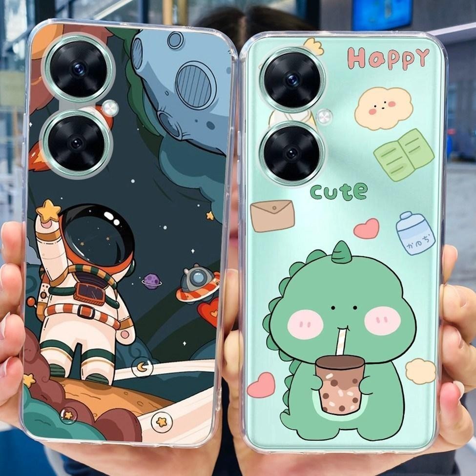 Ốp lưng Huawei Enjoy 60 Pro Chống sốc Thẩm mỹ Thời trang Hoa ngộ nghĩnh Dễ thương Sơn TPU mềm Vỏ điện thoại Huawei Enjoy60 Pro Silicon trong suốt