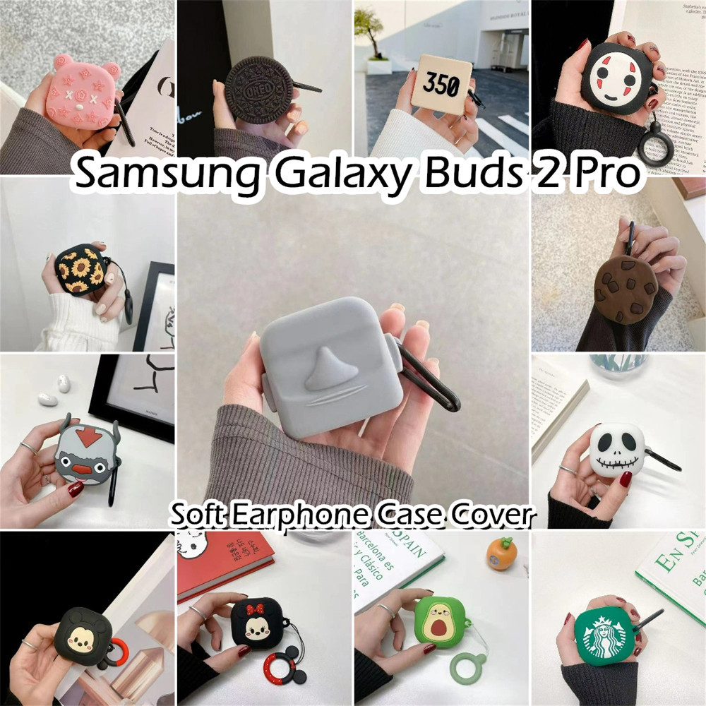 [Ngôi sao tương lai] Dành cho Ốp lưng Samsung Galaxy Buds 2 Pro Phim hoạt hình ngộ nghĩnh tạo kiểu Vỏ tai nghe silicon mềm Vỏ NO.1