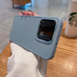 Ốp Điện Thoại Xiaomi 13 Lỏng Chống Bụi Bẩn Mới Xiaomi 14pro Ốp Điện Thoại Xiaomi 15 Chống Sốc Cảm Giác Cao Cấp Màu Trơn Điểm