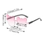 TOPTOOLCX Gấu Hoạt Hình, Kính Mát Trẻ Em Máy Tính Gradient, Tiệc Dễ Thương UV375 Gấu Nhỏ Trẻ Em Kính Chống Nắng Không Vành Cho Bé Trai Bé Gái