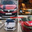 Miếng Dán Trang Trí Nắp Ca-pô Xe Hơi Sọc WRC Thời Trang