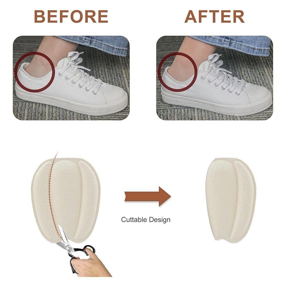 Miếng đệm lưỡi BAMBOOB, Miếng đệm lưỡi giày mềm chống trượt, Miếng đệm gót chân thoáng khí giảm kích thước