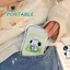 Hộp thiếc YUUKII, Hộp lưu trữ hình chữ nhật hoạt hình, Họa tiết chó con Mini Kim loại Kẹo Thuốc thiếc Hộp đựng trang sức
