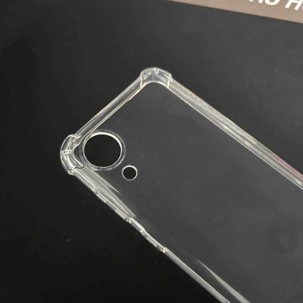 Ốp lưng Samsung A03, A03S, A03 Core silicon trong suốt dẻo cao cấp viền cạnh vuông chống sốc