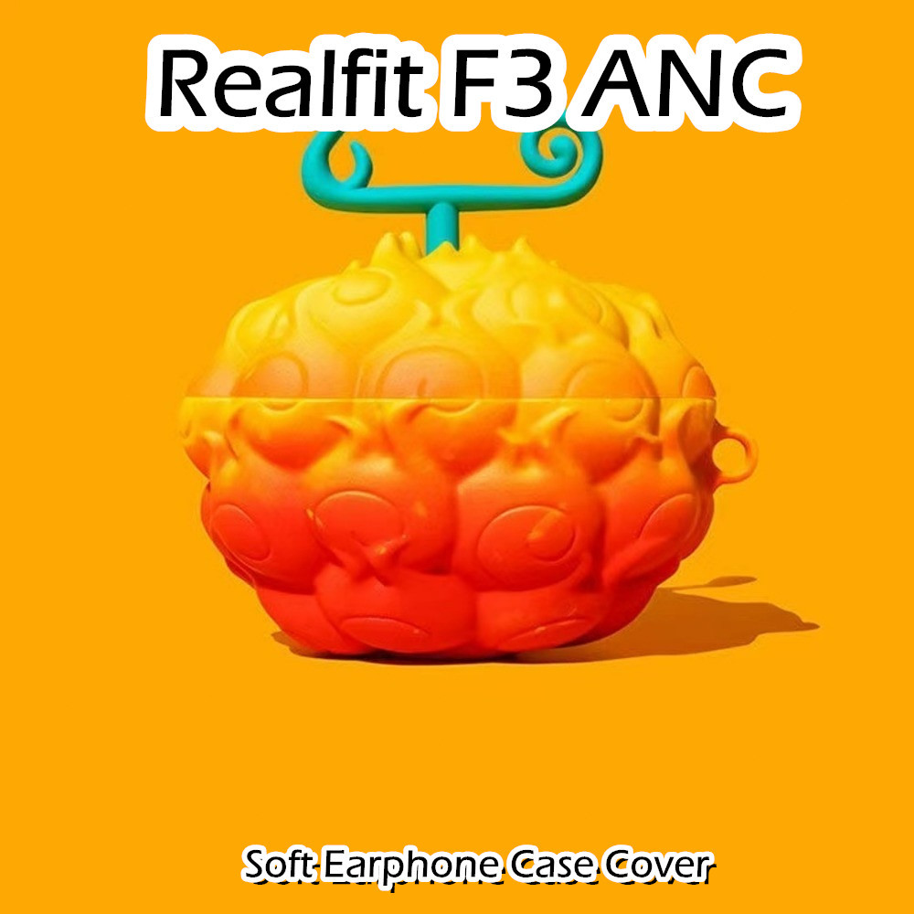 [Ngôi sao tương lai] Dành cho Ốp lưng Realfit F3 ANC Phim hoạt hình sáng tạo Vỏ tai nghe silicon mềm Vỏ bọc NO.3