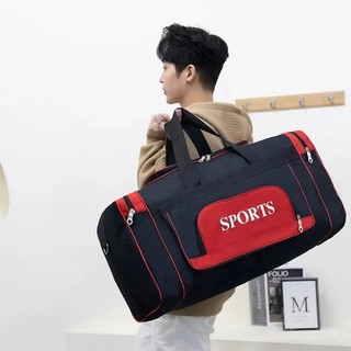 Túi Du Lịch Hành Lý Gói Bảo Quản Dung Tích Lớn Di Động Kinh Doanh Du Lịch Túi Xách Thể Thao Chống Thấm Nước Thể Dục Túi Đeo Vai Unisex
