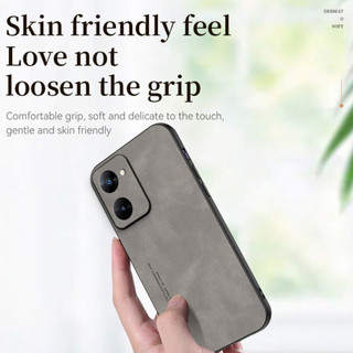 Ốp lưng Realme v30 v30t realmev30 realmev30t Vỏ chống rơi và hấp thụ sốc được làm bằng da cừu chất lượng cao và vỏ cứng thân thiện với da