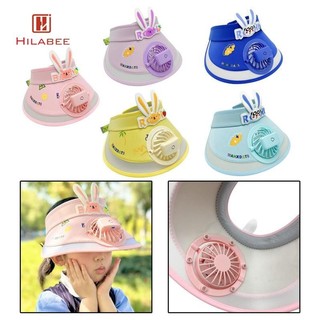 Mũ Quạt Mini Di Động Mũ Quạt Cho Bé Gái Bé Trai Trẻ Em Cắm Trại