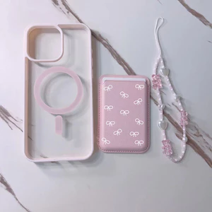 3 Chiếc Màu Hồng Dễ Thương A Suit Ví Vỏ Thích Hợp Cho Iphone X XR XSMAX 14Plus 15plus 11 12 12promax 12 13 14 15 pro max Ốp điện thoại Nữ 14promax 15pro