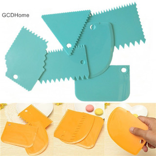Gcdhome 6 Cái Cắt Bánh Ngọt Bột Fondant Kem Decorag Bánh Cạp Cạnh Dụng Cụ HOT