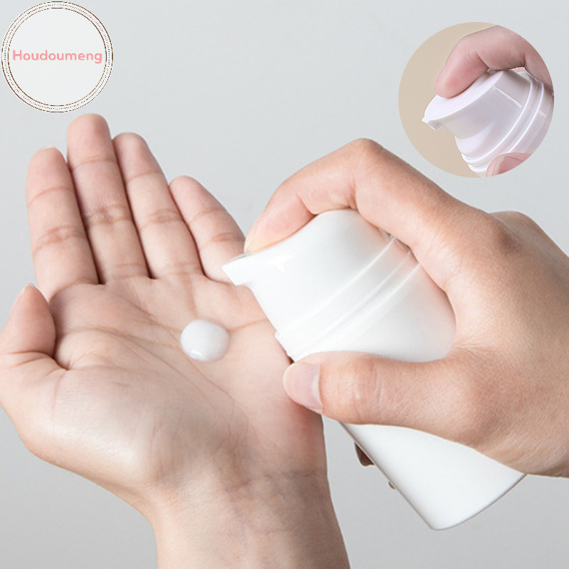 Houdumeng 15 / 30 / 50ml Chai bơm không khí rỗng Lotion Hộp đựng mỹ phẩm chân không Phụ nữ Trang điểm Du lịch Chai nhũ tương VN