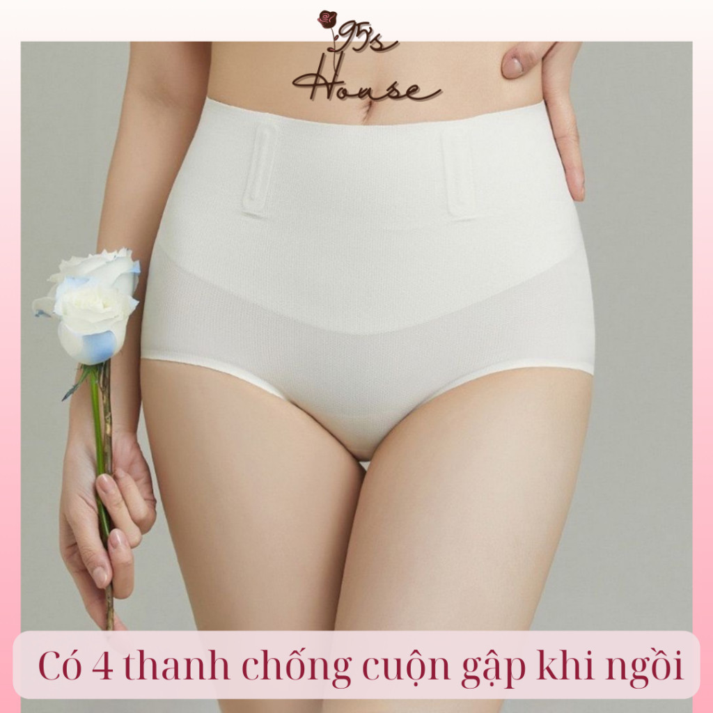 Quần Gen Nịt Bụng Dưới Không Viền Chống Lộ, Quần lót định hình Cao Cấp QG13-1