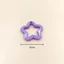 10 Chiếc 30 Mm Acrylic Màu Kẹo Pentagram Mặt Dây Chuyền Hạt DIY Trang Sức Chất Liệu Cho Vòng Cổ Bông Tai Làm Thời Trang