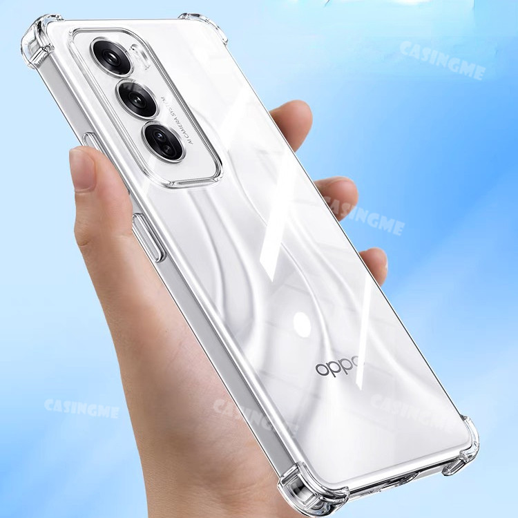 Oppo Reno12 12Pro 5G 2024 Trong Suốt Túi Khí Trong Suốt Cho Oppo Reno 12 Reno12 OppoReno12 Pro 12Pro 5G 4G 2024 Ốp Lưng Silicon Chống Sốc Ốp lưng Mềm