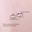 20 Chiếc 12.5 * 14.5 Mm Acrylic Trong Suốt Trái Tim Rời Hạt Trang Sức Làm Vòng Cổ Vòng Tay DIY Thủ Công Dây Chuyền Điện Thoại