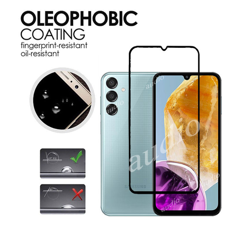 3 Kính Cường Lực Cho Samsung Galaxy M15 M35 M55 4G 5G 2024 Bảo Vệ Màn Hình Điện Thoại Vỏ Kính Bảo Vệ Phim Cho Samsung M15 M35 M55 SamsungM55 5G 4G 9H HD Chống Trầy Xước