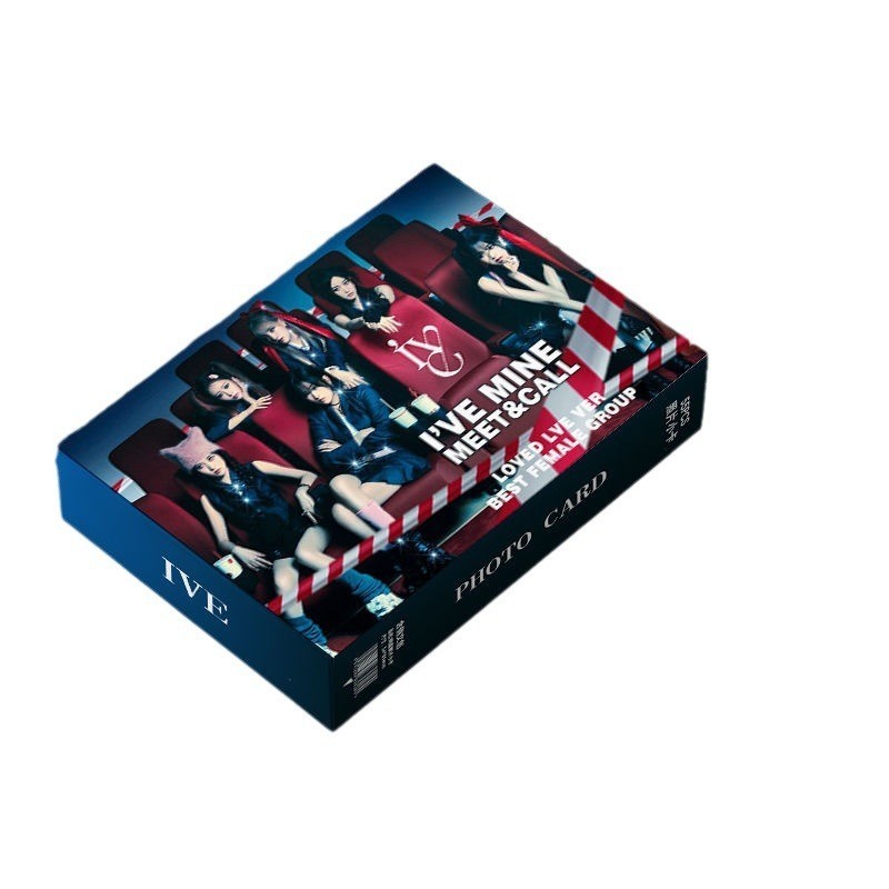 IVE SWITCH Hologram Laser Lomo Cards DIVE SCOUT QUẠT thứ 3 CLUB Photocards I 'VE MINE WANNYOOUNG SOLO YUJIN LIZ LEESEO REI GAEUL Kpop Bưu thiếp ba chiều