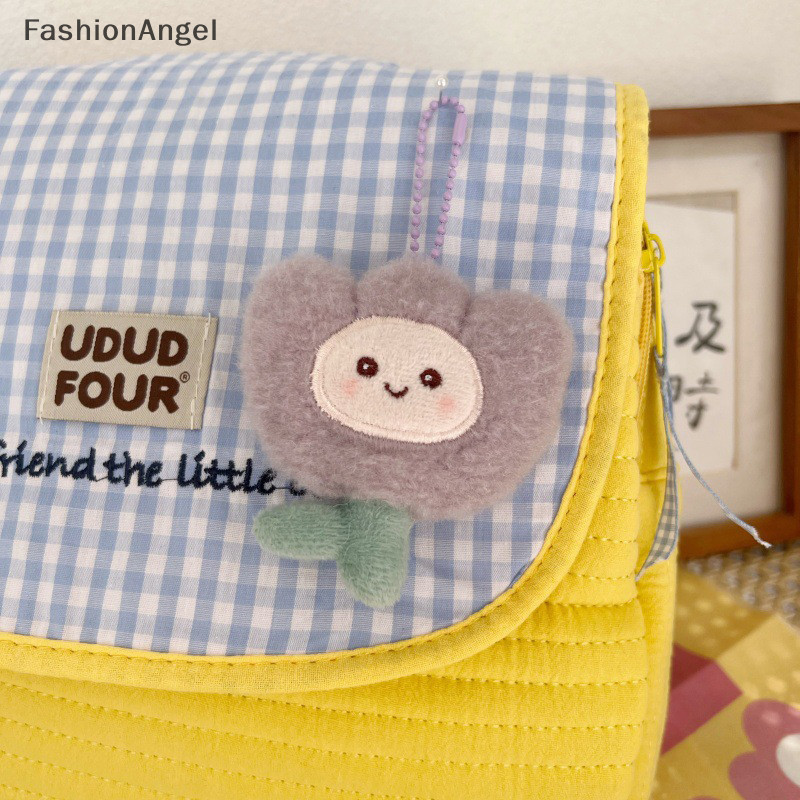 FashionAngel Hoạt Hình Dễ Thương Sang Trọng Móc Khóa Mềm Nhồi Bông Hoa Búp Bê Túi Mặt Dây Chuyền Trang Trí Móc Khóa Ô Tô Phụ Kiện Cô Gái Quà Tặng TH