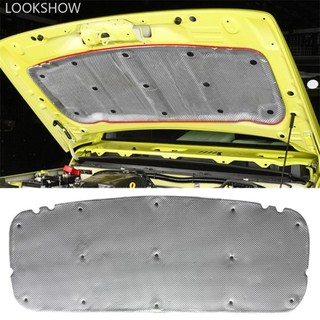 Lookshow 111cm x 44cm Xe Động Cơ Hood Cách Âm Cotton Cách Nhiệt Âm Miếng Lót Chết Phụ Kiện Cho Suzuki Jimny JB74 2019 + E8I5