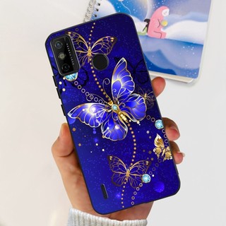 Dành Cho Tecno Spark 6 Go Vỏ KE5j KE5k Ốp Điện Thoại Hoa Thời Trang Mới Mềm Mỏng Silicon Dành Cho Tecno Spark Go 2020 2021 Ốp Lưng