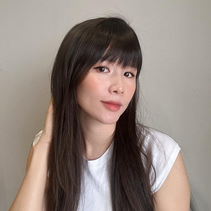 Mái ngố tỉa sole tóc th.ật - Tóc Giả Vân Anh