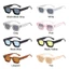 Kính râm hình vuông IAPPORTUNIA, Chunky Beach / Travel / Streetwear Hình chữ nhật, Kính mắt bảo vệ UV400 dày cổ điển dành cho nữ và nam giới