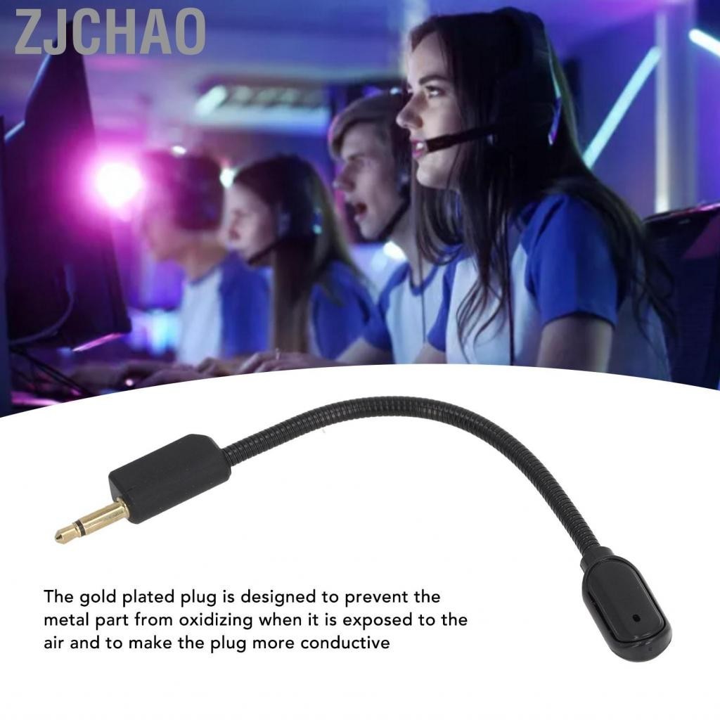 Zjchao Mic Thay Thế Tai Nghe Chơi Game Microphone Chuyên Nghiệp Jack 3.5mm Có Thể Tháo Rời Cho Phụ Kiện