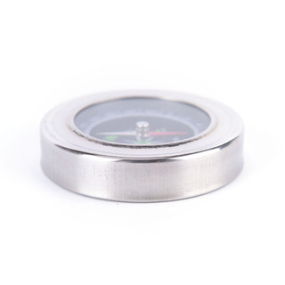 Tmoy 1 chiếc la bàn di động bằng thép không gỉ kim loại 60mm dành cho sinh viên la bàn thể thao ngoài trời TCS