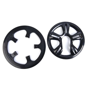 TMOY 1 Bánh Xích Crankset Quay Bảo Vệ Bảo Vệ Xe Đạp Dây Xích Bánh Xe Phụ Kiện TCS