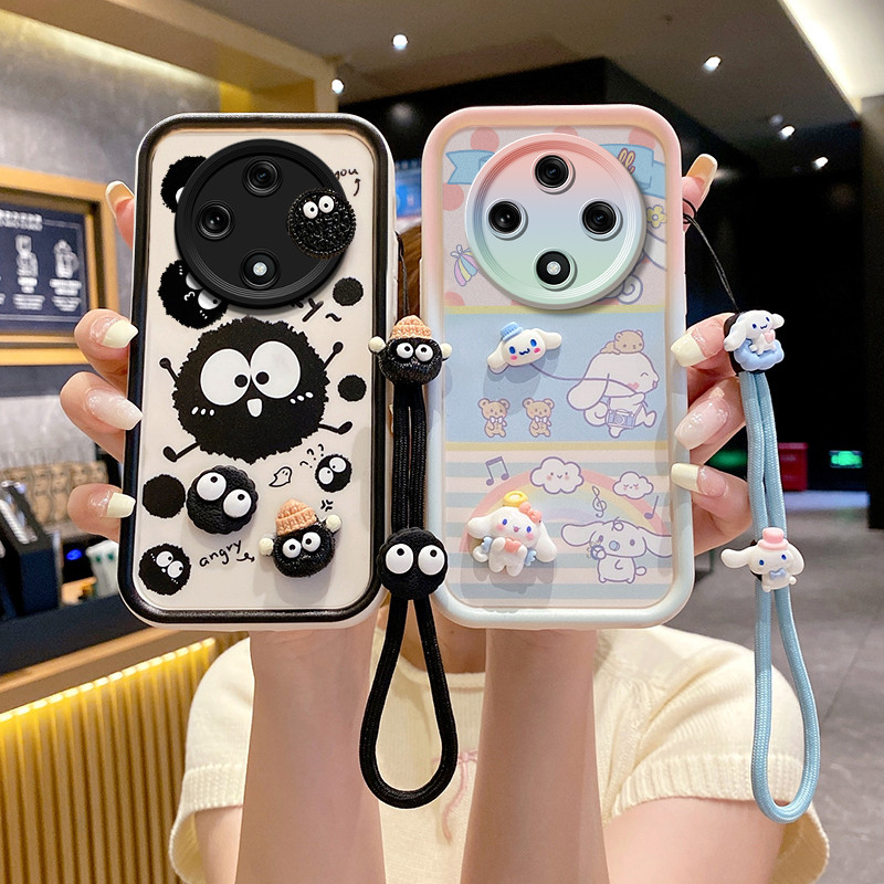 ốp lưng  oppo reno 12f Ốp điện thoại búp bê 3D dễ thương cho ốp lưng oppo reno 12f