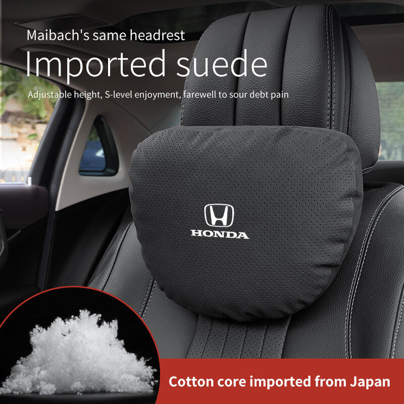 Ô Tô Tựa Đầu Cổ, Gối Hỗ Trợ Cổ Mềm Bảo Vệ Cho Xe Honda Mobilio Accord City Civic Brio CRV Vezel Stream